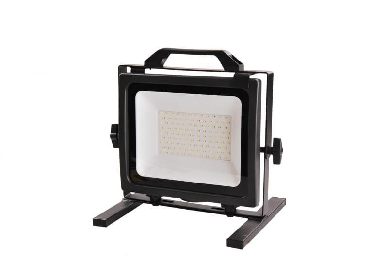 Bouwlamp LED Comprimo 100 Watt klasse II - 5 meter snoer op kantelbaar statief